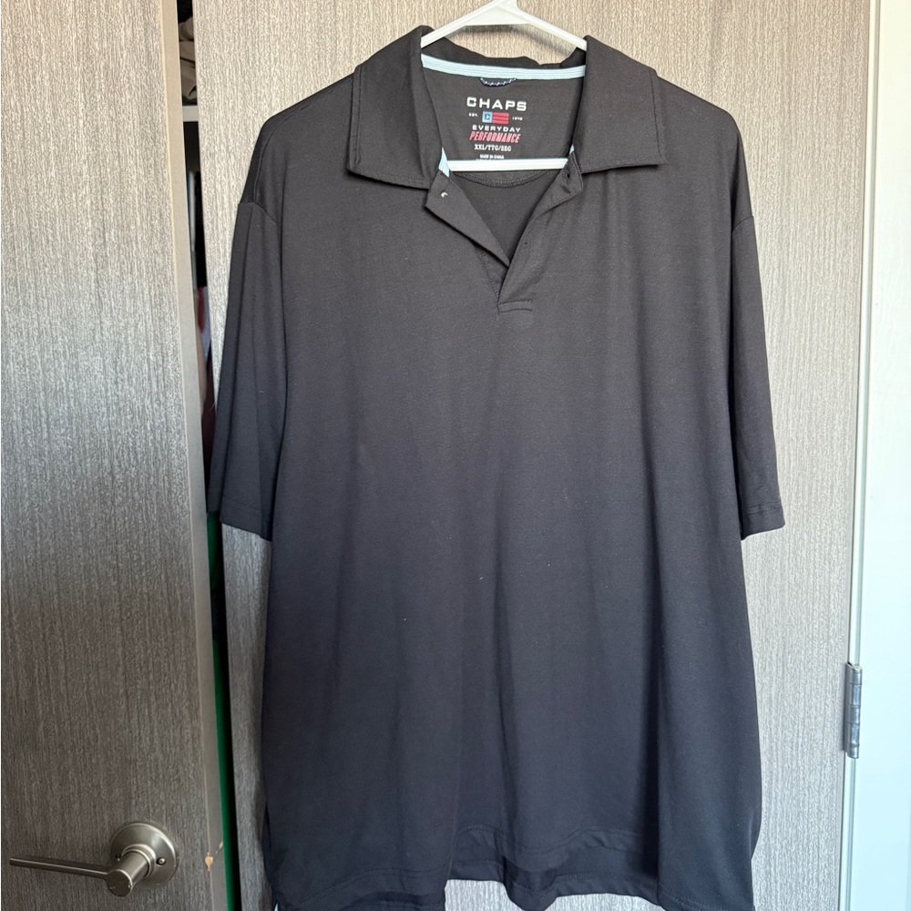 Chaps Men's Polo Shirt in Dark Gray